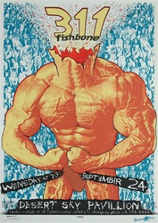 Emek 311 with Fishbone Original Rock Concert Poster
