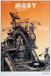 Emek Moby Concert Poster