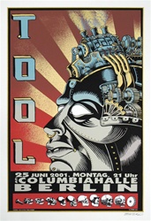 Emek Tool Original Rock Concert Poster