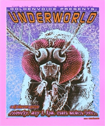 Emek Underworld Original Rock Concert Poster