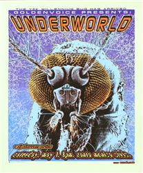 Emek Underworld Original Rock Concert Poster