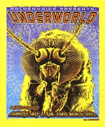 Emek Underworld Original Rock Concert Poster