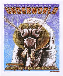 Emek Underworld Original Rock Concert Poster