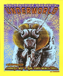 Emek Underworld Original Rock Concert Poster