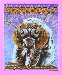 Emek Underworld Original Rock Concert Poster