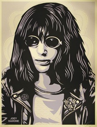Shepard Fairey Joey Ramone Pink Fine Art Print