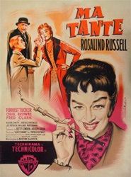 Original French Movie Poster Auntie Mame
