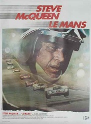 Original French Movie Poster Le Mans