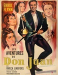 French Movie Poster Adventures of Don Juan
Vintage Movie Poster
Errol Flynn