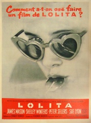 Original French Movie Poster Lolita
Vintage Movie Poster
Shelley Winters
Kubrick