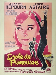 French Movie Poster Funny Face
Vintage Movie Poster
Audrey Hepburn