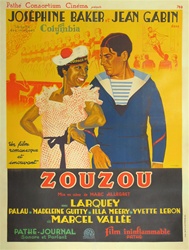 French Movie Poster Zou Zou