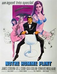 Original French Movie Poster Our Man Flint