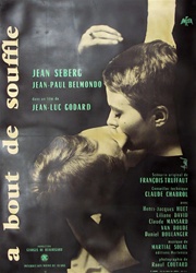Original French Movie Poster Breathless
Vintage Movie Poster
Godard