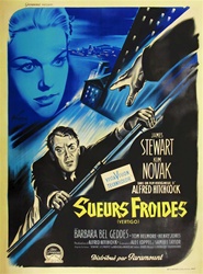 Original French Movie Poster Vertigo
Vintage Movie Poster
Alfred Hitchcock