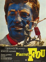 Original French Movie Poster Pierrot Le Fou
Vintage Movie Poster