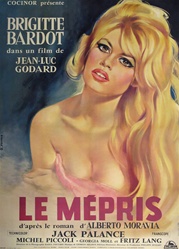 Original French Movie Poster Le Mepris
Vintage Movie Poster
Brigette Bardot