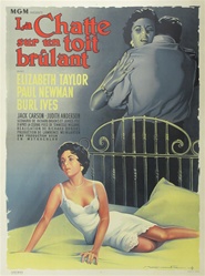 Original French Movie Poster Cat On A Hot Tin Roof
Vintage Movie Poster
Elizabeth Taylor
Paul Newman