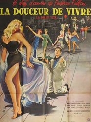 Original French Movie Poster La Dolce Vita
Vintage Movie Poster
Fellini