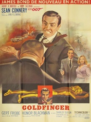 Original French Movie Poster Goldfinger
Vintage Movie Poster
Sean Connery