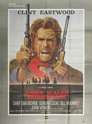 Original French Movie Poster The Outlaw of Josey Wales
Vintage Movie Poster
Clint Eastwood