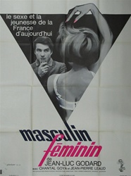 Original French Movie Poster Masculin Feminin
Vintage Movie Poster