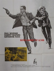 French Movie Poster Butch Cassidy And The Sundance Kid
Vintage Movie Poster
Paul Newman