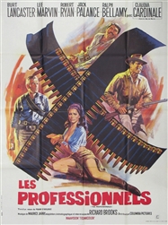 Original French Movie Poster The Professionals
Vintage Movie Poster
Burt Lancaster