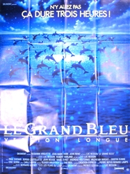 Original French Movie Poster Big Blue
Vintage Movie Poster
Luc Besson