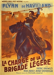 Original French Movie Poster The Charge Of The Light Brigade
Vintage Movie Poster
Errol Flynn