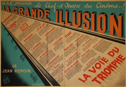 Original French Movie Poster La Grande Illusion
Vintage Movie Poster
Jean Renoir
