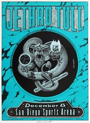 Jethro Tull Original Concert Poster