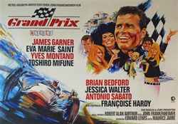 Grand Prix Original German Movie Poster
Vintage Movie Poster