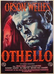 Othello Original German Movie Poster
Vintage Movie Poster