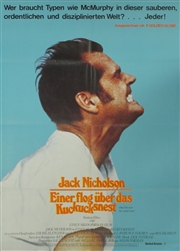 One Flew Over the Cuckoo's Nest Original German Movie Poster
Vintage Movie Poster
Jack Nicholson