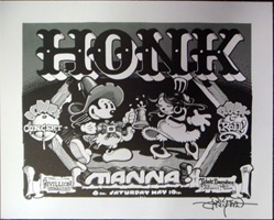 Rick Griffin Honk Original Signed Concert Poster
Rick Griffin Memorabilia
Rick Griffin Concert Poster
Rick Griffin Artwork