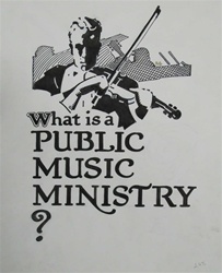 Rick Griffin What Is A Public Music Ministry Original Drawing