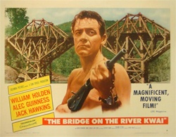 The Bridge on the River Kwai Original US Half Sheet
Vintage Movie Poster
David Lean