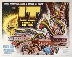 It Came From Beneath the Sea Original US Half Sheet