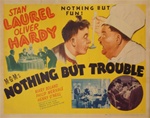 Nothing But Trouble Original US Half Sheet