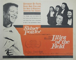 Lilies of the Field Original US Half Sheet
Vintage Movie Poster
Sidney Poitier