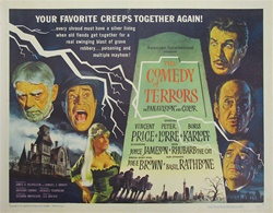 The Comedy of Terrors Original US Half Sheet
Vintage Movie Poster