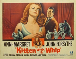 Kitten With A Whip Original US Half Sheet
Vintage Movie Poster
Ann-Margret