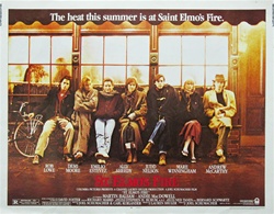 St. Elmo's Fire Original US Half Sheet
Vintage Movie Poster
Demi Moore