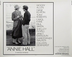Annie Hall Original US Half Sheet
Vintage Movie Poster
Woody Allen