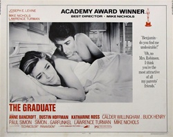 The Graduate Original US Half Sheet
Vintage Movie Poster
Dustin Hoffman
Bette Davis