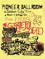 Grateful Dead Original Concert Handbill