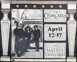 The Charlatans Original Concert Handbill
Vintage Rock Poster