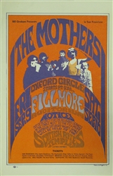 The Mothers And Oxford Circus Original Concert Handbill
Fillmore Auditorium
John Myers