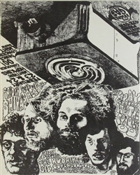 Shiva's Headband Original Concert Handbill
Vintage Rock Poster
Vulcan Gas Company